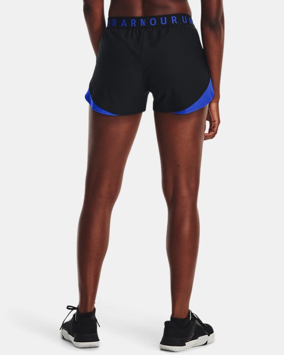 Women's UA Play Up Shorts 3.0, Black, pdpMainDesktop image number 1